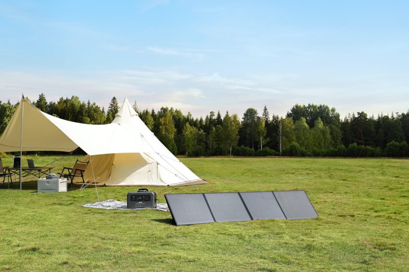 Solar Power Camp Site